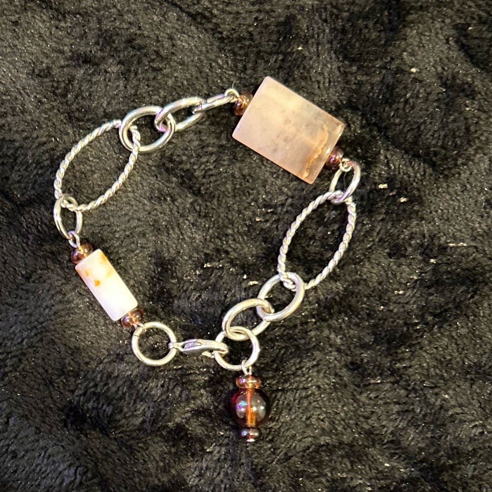 Park Lane ‘Naturale’ Genuine Quartz Necklace Bracelet & Earring Set - Picture 11 of 15